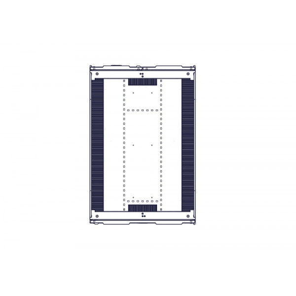 Шкаф Systeme Electric, серия Uniprom, 42U-800/1200, боковые панели 4шт, черный