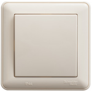 W59 1-клавишный ПЕРЕКЛЮЧАТЕЛЬ, сх.6, 10АХ, в сборе, СЛОНОВАЯ КОСТЬ