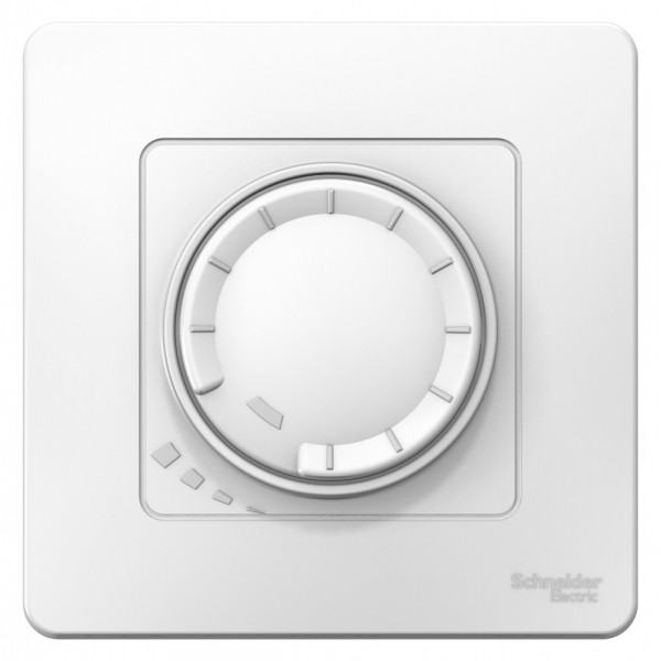 Светорегулятор (диммер) Schneider Electric BLANCA С/У 400Вт БЕЛЫЙ
