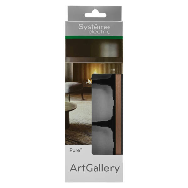ARTGALLERY PURE 3-постовая РАМКА, МЕТАЛЛ МЕДЬ