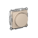 ATLASDESIGN СВЕТОРЕГУЛЯТОР (диммер) поворотно-нажимной, LED, RC, 400Вт, механизм, ПЕСОЧНЫЙ