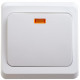 Выключатель Schneider Electric ЭТЮД 1-клав. С/У с подсвет. 10АX/250B БЕЛЫЙ