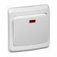 Выключатель Schneider Electric ЭТЮД 1-клав. С/У с подсвет. 10АX/250B БЕЛЫЙ