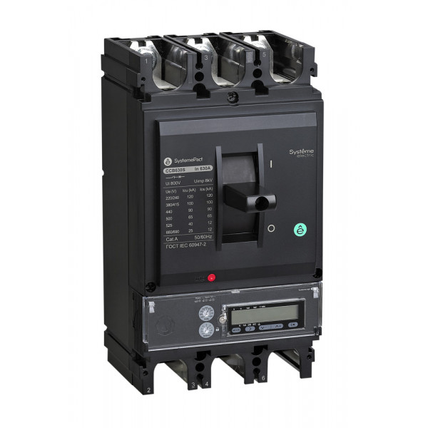 АВТ.ВЫКЛ SYSTEMEPACT CCB400 36KA 3P3D S5.3E 400A
