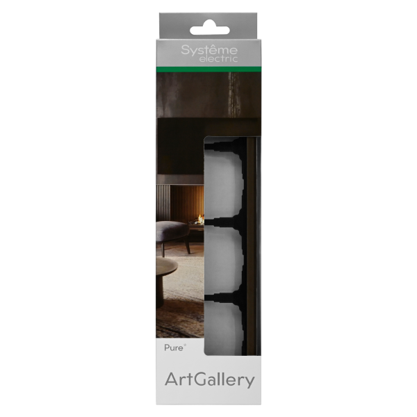 ARTGALLERY PURE 4-постовая РАМКА, ОРГАНИЧЕСКОЕ СТЕКЛО МОККО