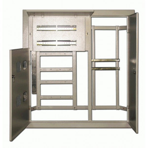 Корпус метал. 1000х950х150 для аналог. счетчиков IP31 ЩЭ-4-А