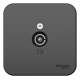 TV-розетка (коннектор) Schneider Electric BLANCA О/У АНТРАЦИТ
