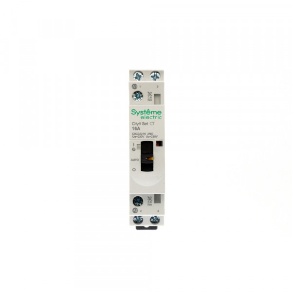 City9 Set Контактор 2P 2НО 16A AC 230В-230В