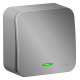 Выключатель Schneider Electric BLANCA 1-клав. с подсветкой О/У 10А/250B АЛЮМИНИЙ