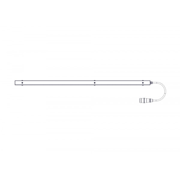 БРП Uniprom, управляемый, 0U, 240В, 1Ф, 16A, 36xC13 6xC19, 3м кабель, IEC309
