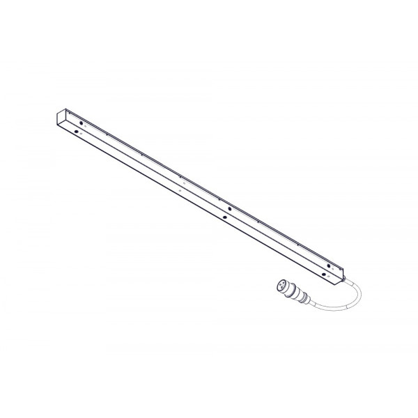 БРП Uniprom, управляемый, 0U, 240В, 1Ф, 16A, 36xC13 6xC19, 3м кабель, IEC309