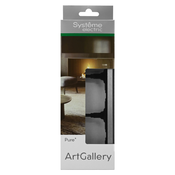 ARTGALLERY PURE 3-постовая РАМКА, МЕТАЛЛ АЛЮМИНИЙ
