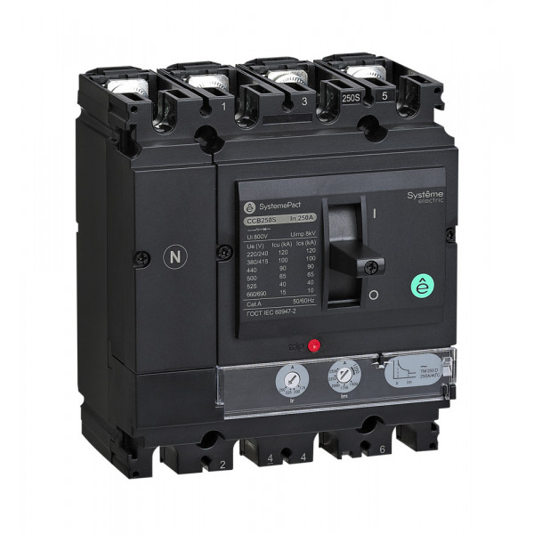 АВТ.ВЫКЛ SYSTEMEPACT CCB100 150KA 4P4D TMD16