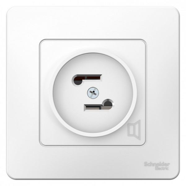 Радиорозетка Schneider Electric BLANCA С/У БЕЛЫЙ