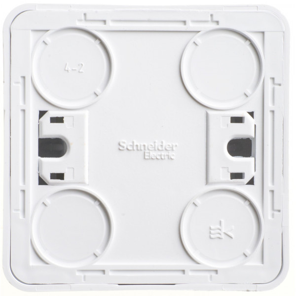 Выключатель Schneider Electric ЭТЮД 1-клавишный О/У 10АX/250B БЕЛЫЙ