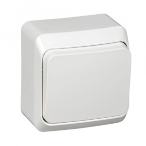 Выключатель Schneider Electric ЭТЮД 1-клавишный О/У 10АX/250B БЕЛЫЙ