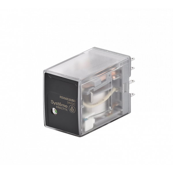 Реле 6.5A 2CO 24VDC LED