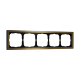 ARTGALLERY PURE 5-постовая РАМКА, МЕТАЛЛ ЛАТУНЬ