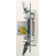 GLOSSA РОЗЕТКА двойная RJ11+RJ45 кат.5e, механизм, ПЕРЛАМУТР