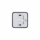 Выключатель Schneider Electric BLANCA 2х-клав. с подсветкой О/У АНТРАЦИТ
