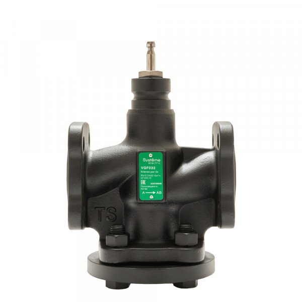 Клапан регулирующий 2-ход фланц PN16 DN32 15м³/ч -20…+130°С