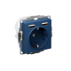 ATLASDESIGN РОЗЕТКА 16А c 2 USB A+A, 5В/2,4А, 2х5В/1,2А, механизм, АКВАМАРИН