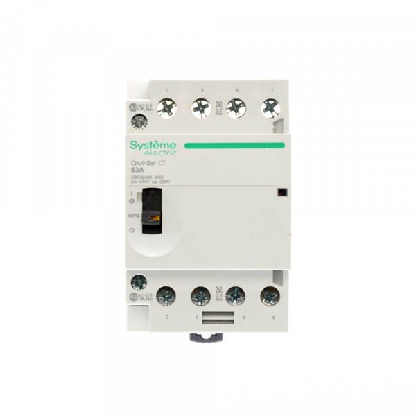 City9 Set Контактор 4P 4НО 63A AC 400В-230В