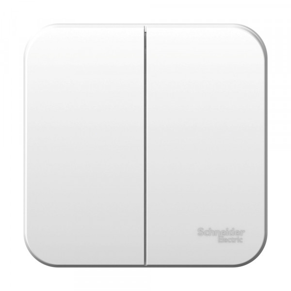 Выключатель Schneider Electric BLANCA 2х-клав. О/У с 10А/250B БЕЛЫЙ
