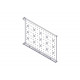 Фиксированная полка Systeme Electric, серия Uniprom, 1U, 650мм, до 100кг
