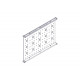 Фиксированная полка Systeme Electric, серия Uniprom, 1U, 650мм, до 100кг