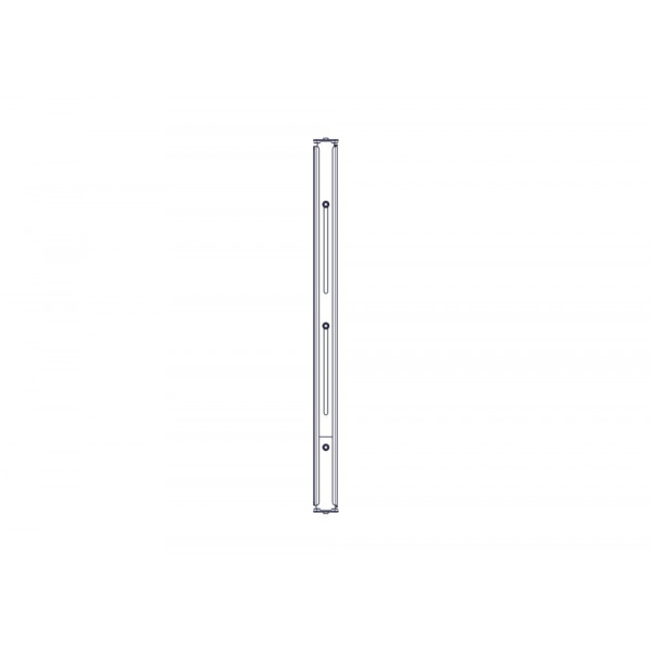 Фиксированная полка Systeme Electric, серия Uniprom, 1U, 650мм, до 100кг