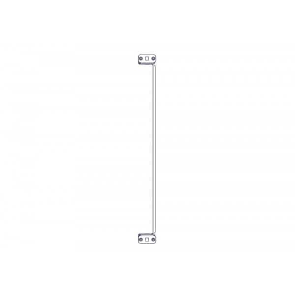 Фиксированная полка Systeme Electric, серия Uniprom, 1U, 650мм, до 100кг