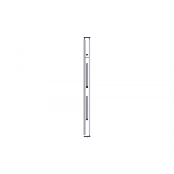 Фиксированная полка Systeme Electric, серия Uniprom, 1U, 650мм, до 100кг