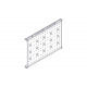 Фиксированная полка Systeme Electric, серия Uniprom, 1U, 650мм, до 100кг