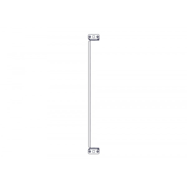 Фиксированная полка Systeme Electric, серия Uniprom, 1U, 650мм, до 100кг