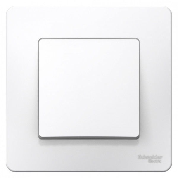 Выключатель Schneider Electric BLANCA 1-клав. С/У, 6А/250B БЕЛЫЙ