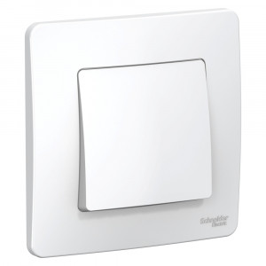 Выключатель Schneider Electric BLANCA 1-клав. С/У, 6А/250B БЕЛЫЙ