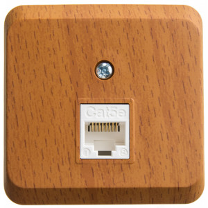 Розетка Schneider Electric ЭТЮД компьютерная RJ45 кат.5е О/У БУК