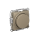 ATLASDESIGN СВЕТОРЕГУЛЯТОР (диммер) поворотно-нажимной, LED, RC, 400Вт, механизм, ШАМПАНЬ