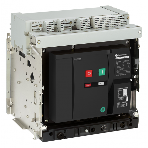 ВОЗДУШНЫЙ ВЫКЛ.-РАЗЪЕД. SYSTEMEPACT ACB40HA 1000A 3P ВЫК,ГП MCH+MX+XF AC230V