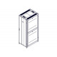 Шкаф Systeme Electric, серия Uniprom, 48U-750/1070, боковые панели 4шт, черный