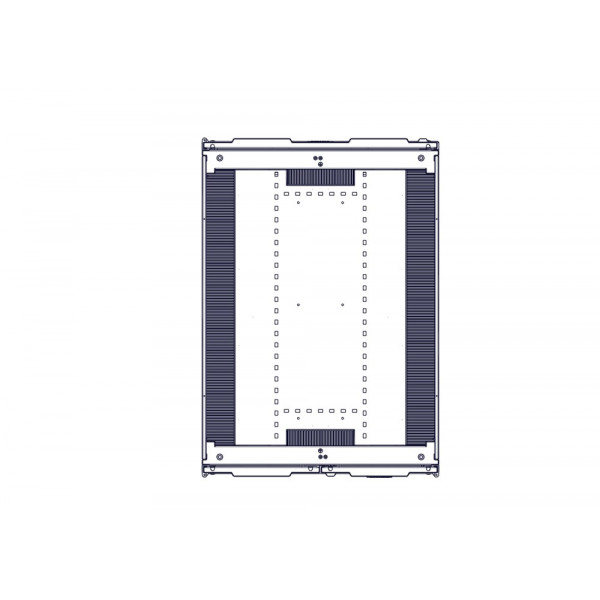 Шкаф Systeme Electric, серия Uniprom, 48U-750/1070, боковые панели 4шт, черный