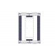 Шкаф Systeme Electric, серия Uniprom, 48U-750/1070, боковые панели 4шт, черный