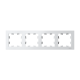 ATLASDESIGN 4-постовая РАМКА, универсальная, ЛОТОС