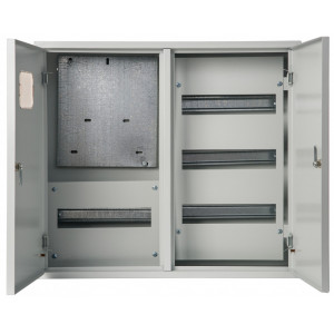 Корп. метал. две двери 520х585х160 3-фазн. 48 мод. IP31 ЩРУН-3/48