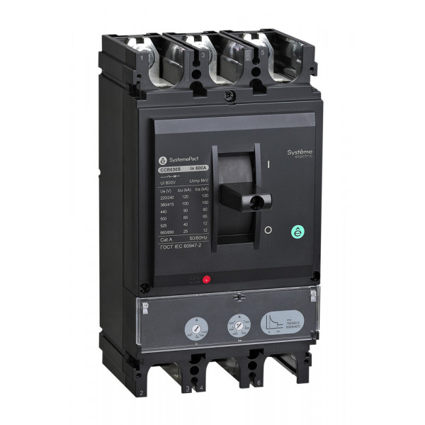 АВТ.ВЫКЛ SYSTEMEPACT CCB630 36KA 3P3D TMD500