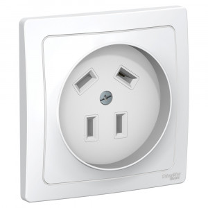 Розетка Schneider Electric BLANCA 2P+N+PE С/У 32А/440В БЕЛЫЙ
