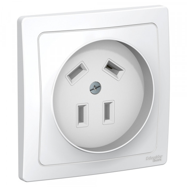 Розетка Schneider Electric BLANCA 2P+N+PE С/У 32А/440В БЕЛЫЙ