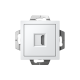 ATLASDESIGN РОЗЕТКА HDMI, механизм, БЕЛЫЙ