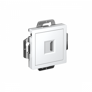 ATLASDESIGN РОЗЕТКА HDMI, механизм, БЕЛЫЙ